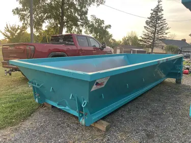 10-yard rolloff dumpster