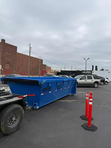 15-yard rolloff dumpster